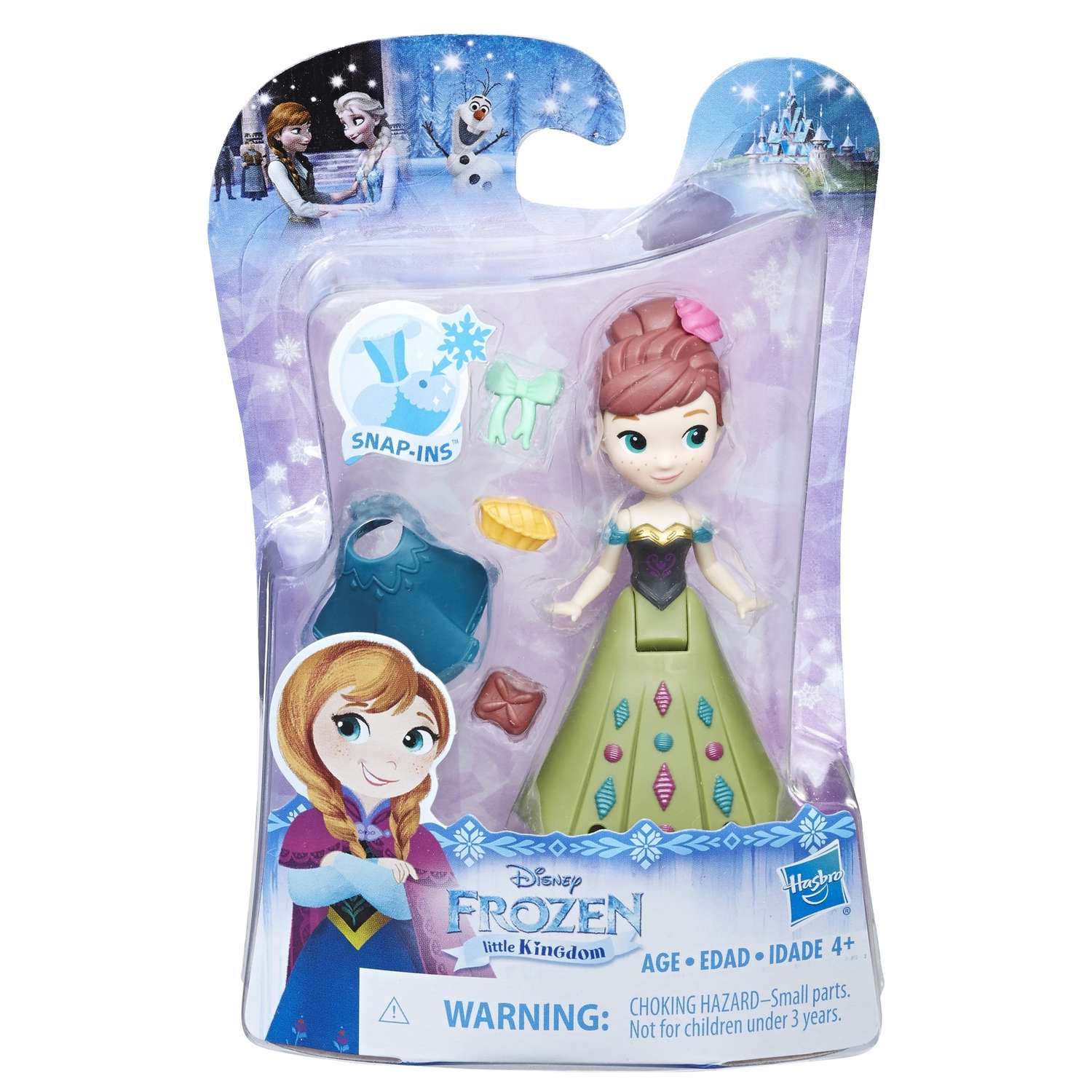 Кукла мини Disney Frozen Холодное Сердце Анна C1096EU4 - фото 2