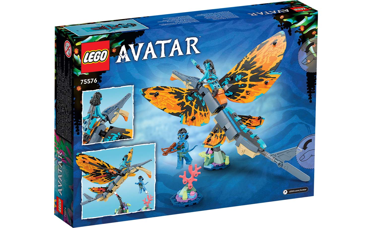 Конструктор LEGO Avatar «Приключения на Скимвинге» 259 деталей 75576 - фото 9