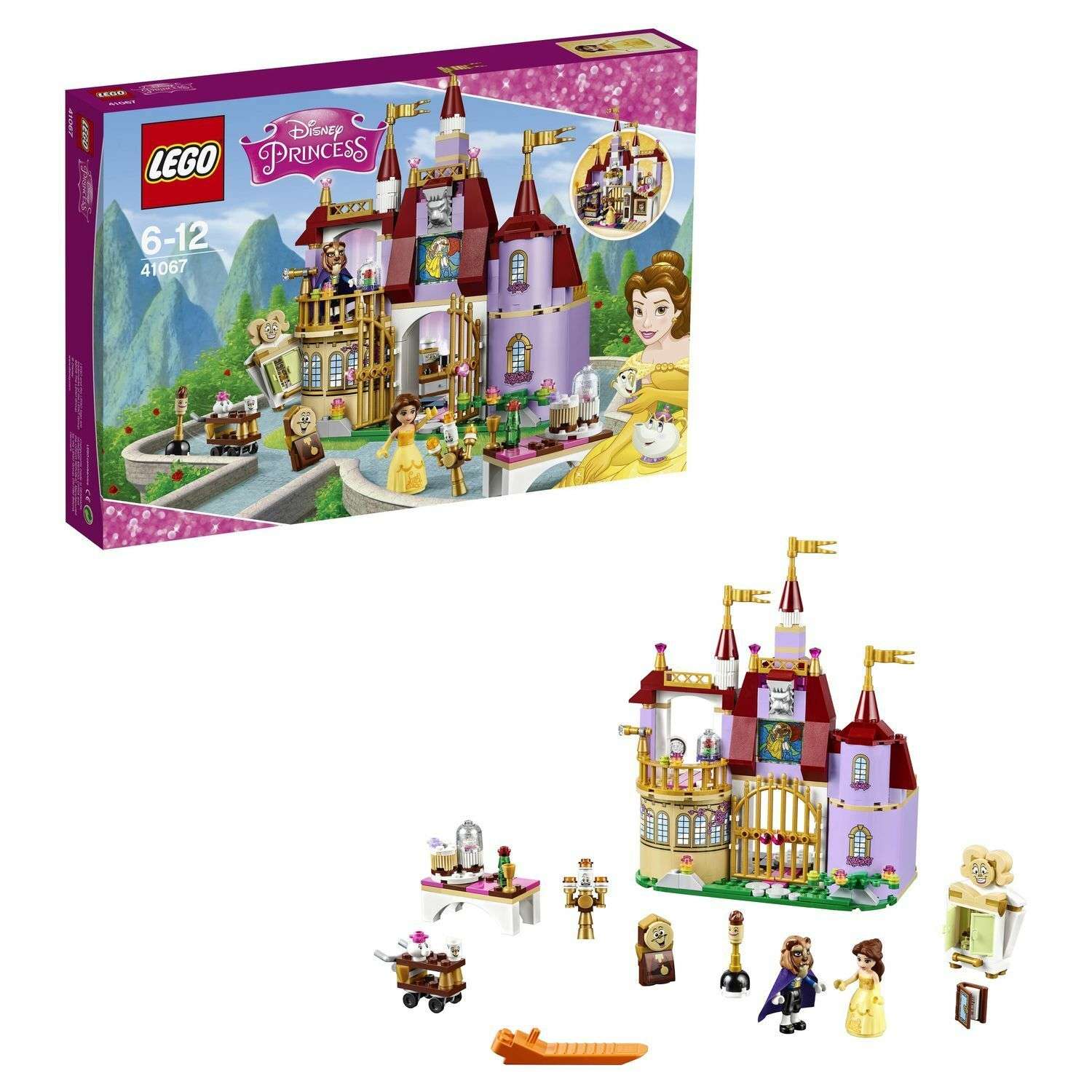 Конструктор LEGO Disney Princess Заколдованный замок Белль (41067) - фото 1