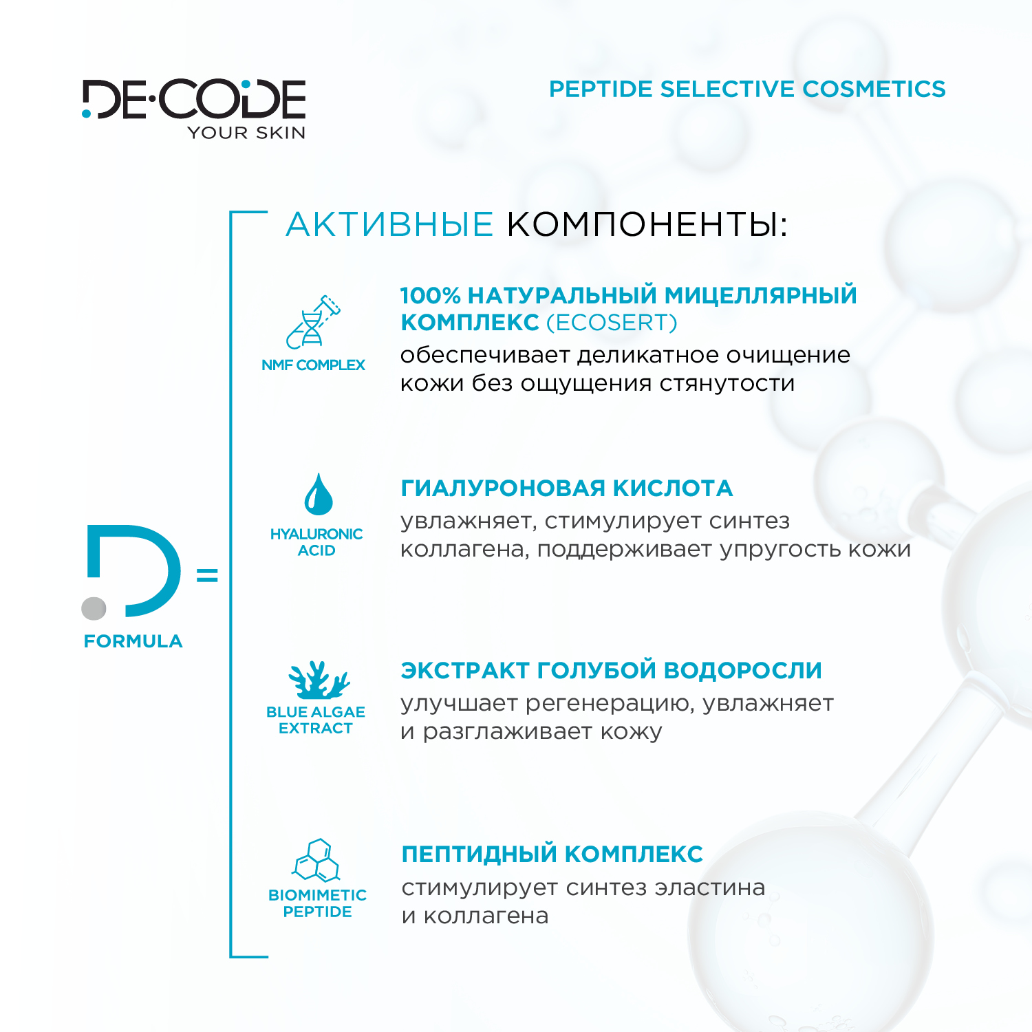 Пенка для умывания DECODE Smart Aqua - фото 4