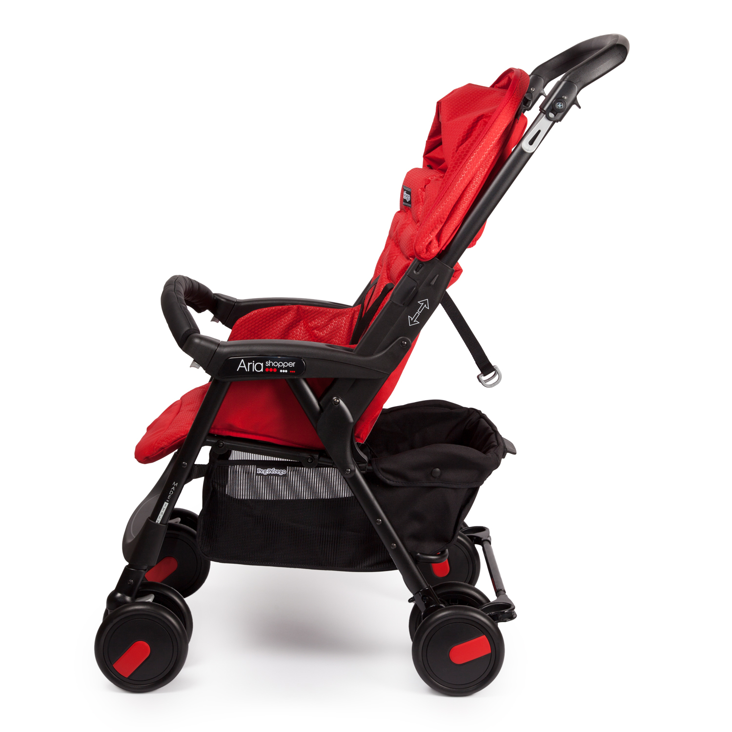 Прогулочная коляска Peg-Perego Aria Shopper Mod Red - фото 8