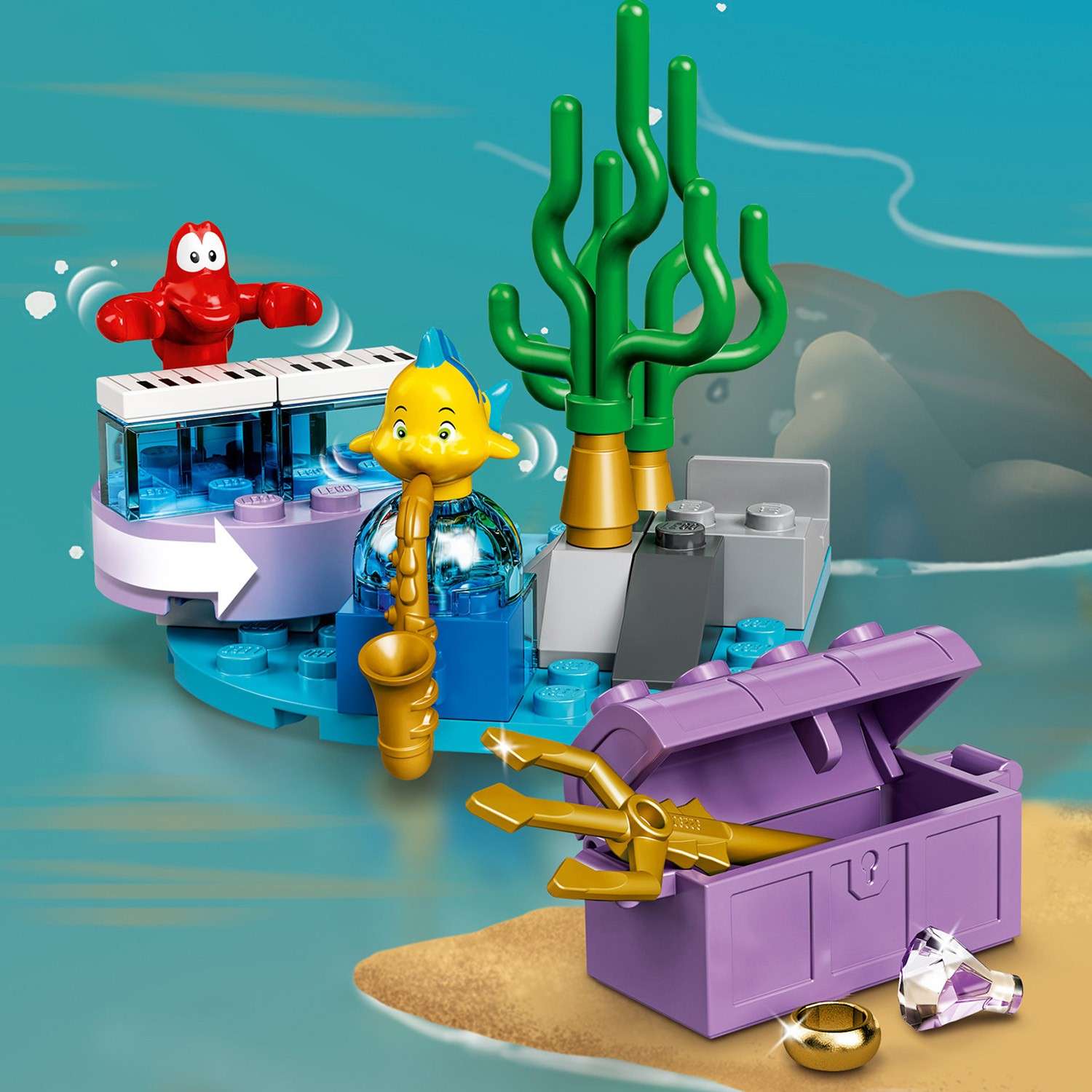 Конструктор LEGO Disney Princess Праздничный корабль Ариэль 43191 - фото 9