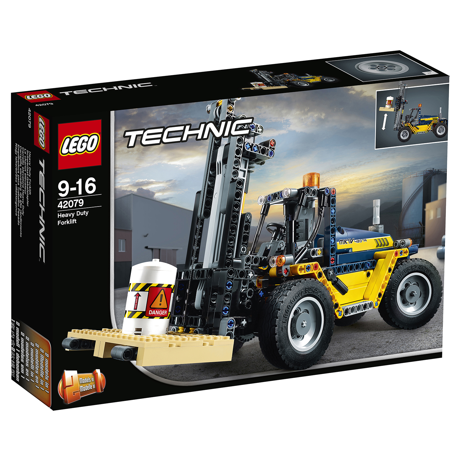 Конструктор LEGO Technic Сверхмощный вилочный погрузчик 42079 - фото 2