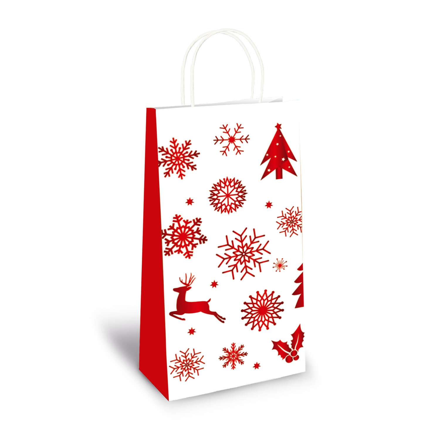 Подарочные пакеты Золотая сказка новогодние для упаковки подарков - фото 2