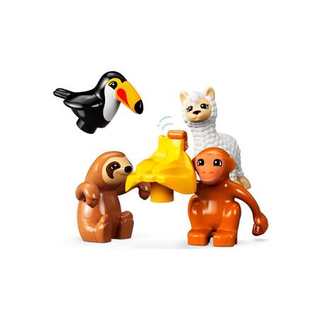 Конструктор LEGO DUPLO Wild Animals of South America блочный