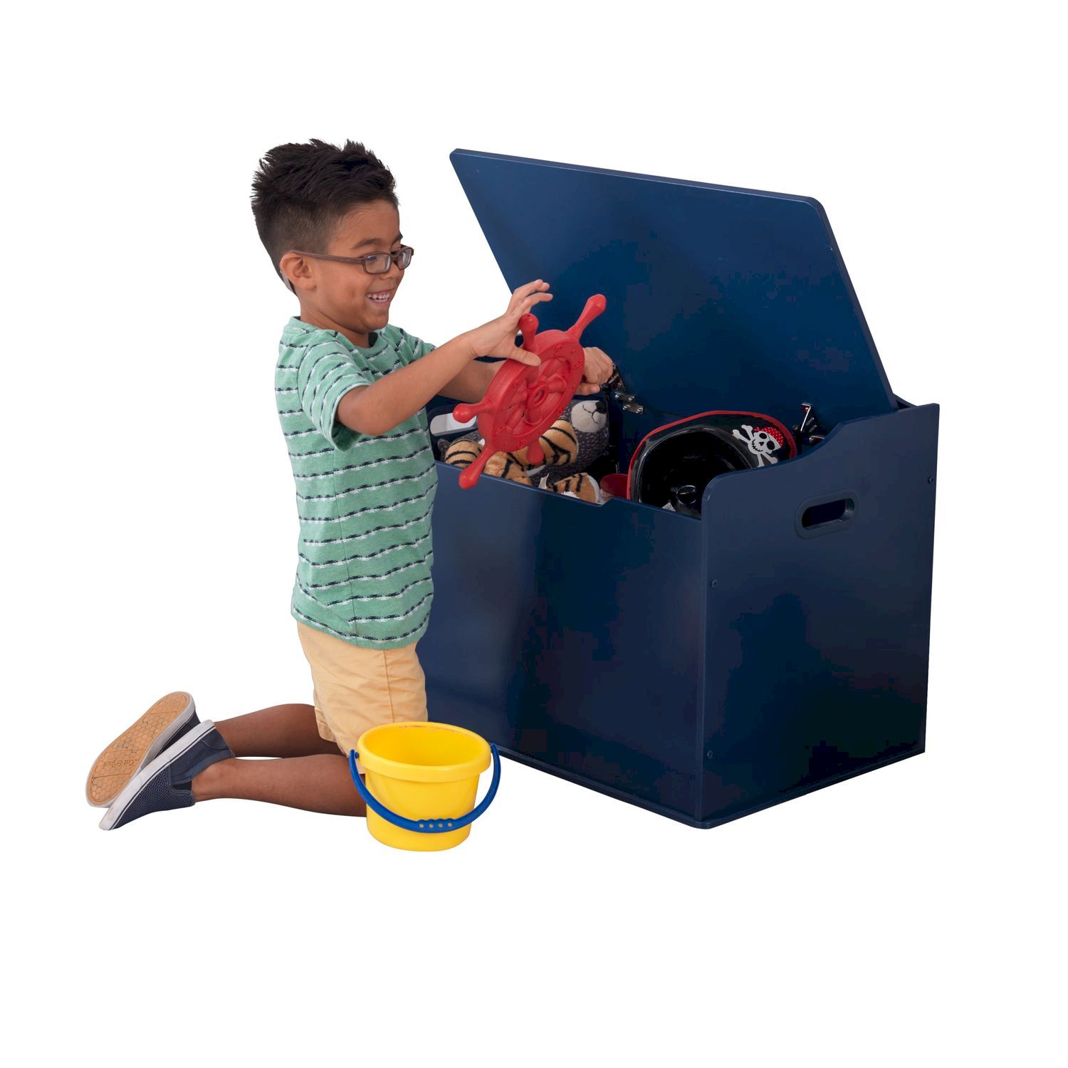 Ящик для хранения KidKraft Toy Box Синий 14959_KE - фото 8