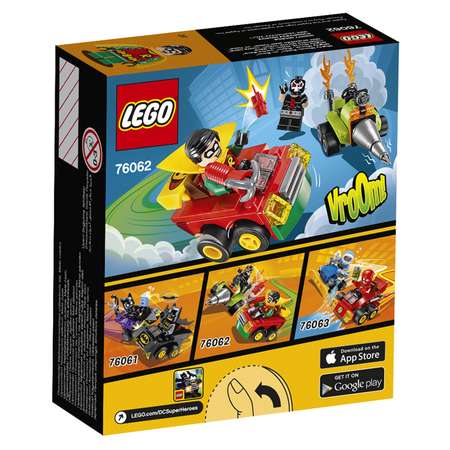 Конструктор LEGO Super Heroes Робин против Бэйна (76062)