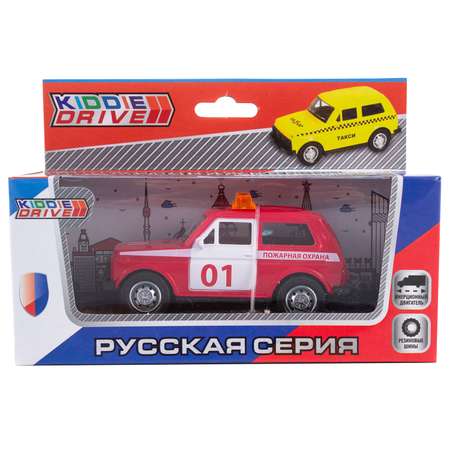 Внедорожник KiddieDrive Teamsterz пожарный 11см