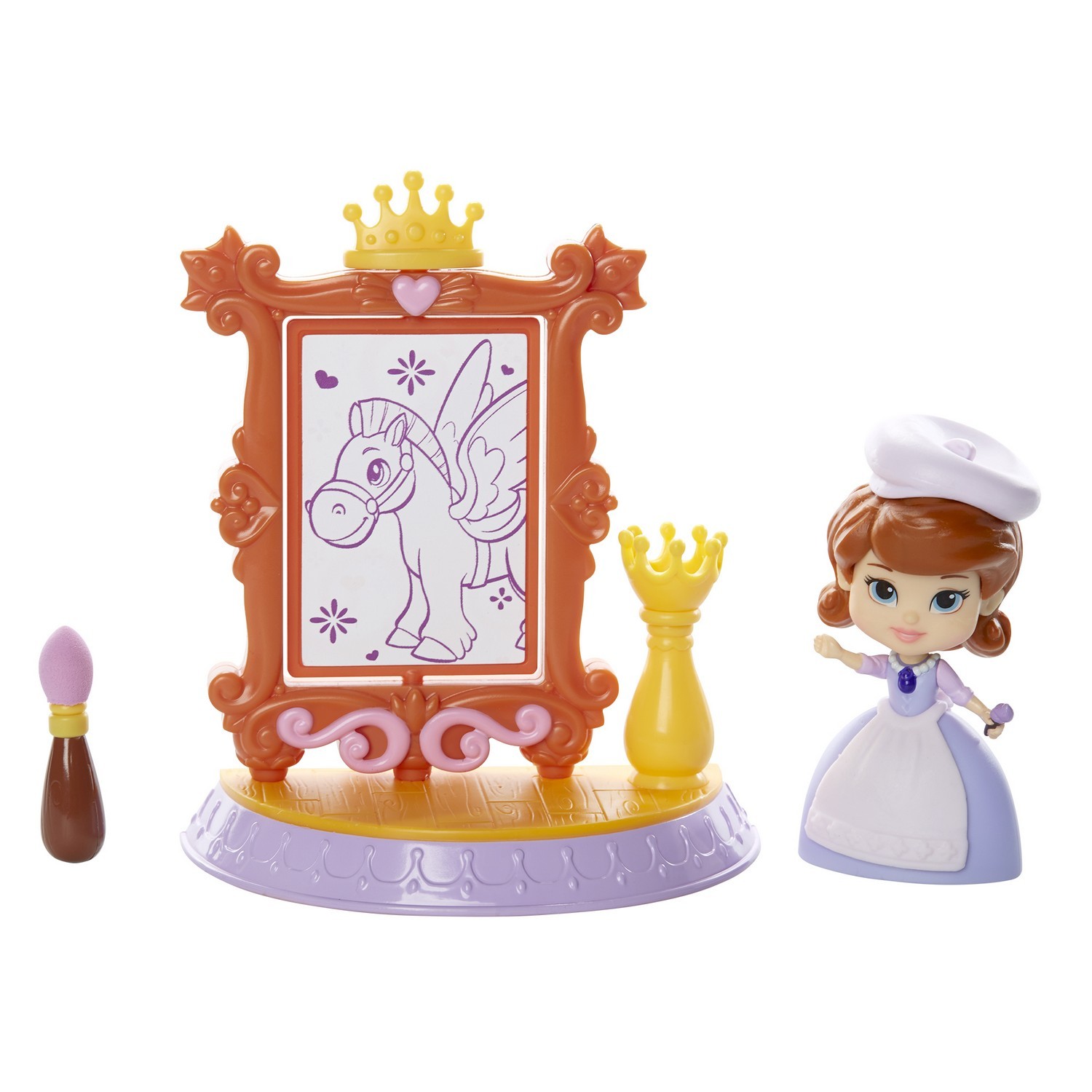 Набор игровой Jakks Pacific Disney Урок рисования+кукла 1252 - фото 1