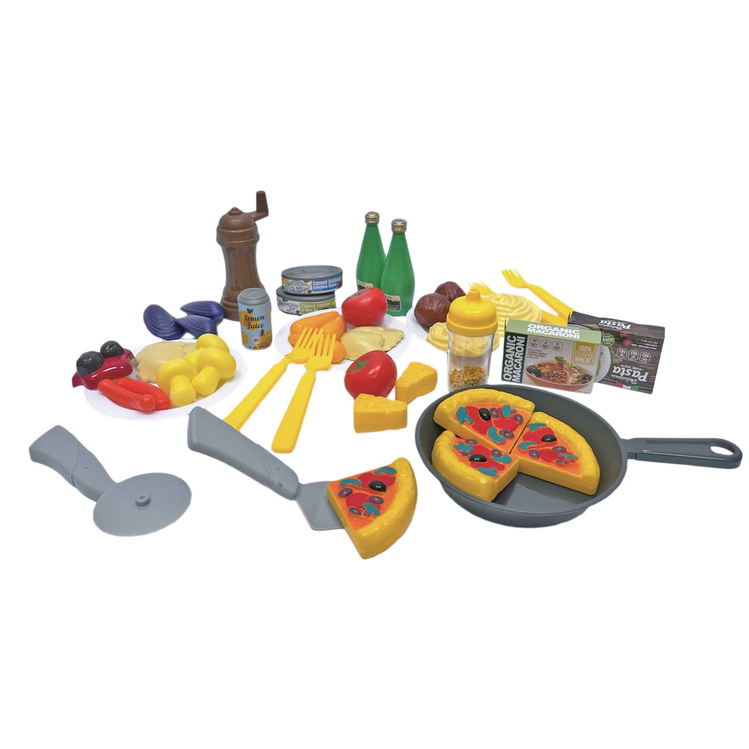 Набор игрушечной посуды SHARKTOYS ресторан 47 предметов 22200049 - фото 4
