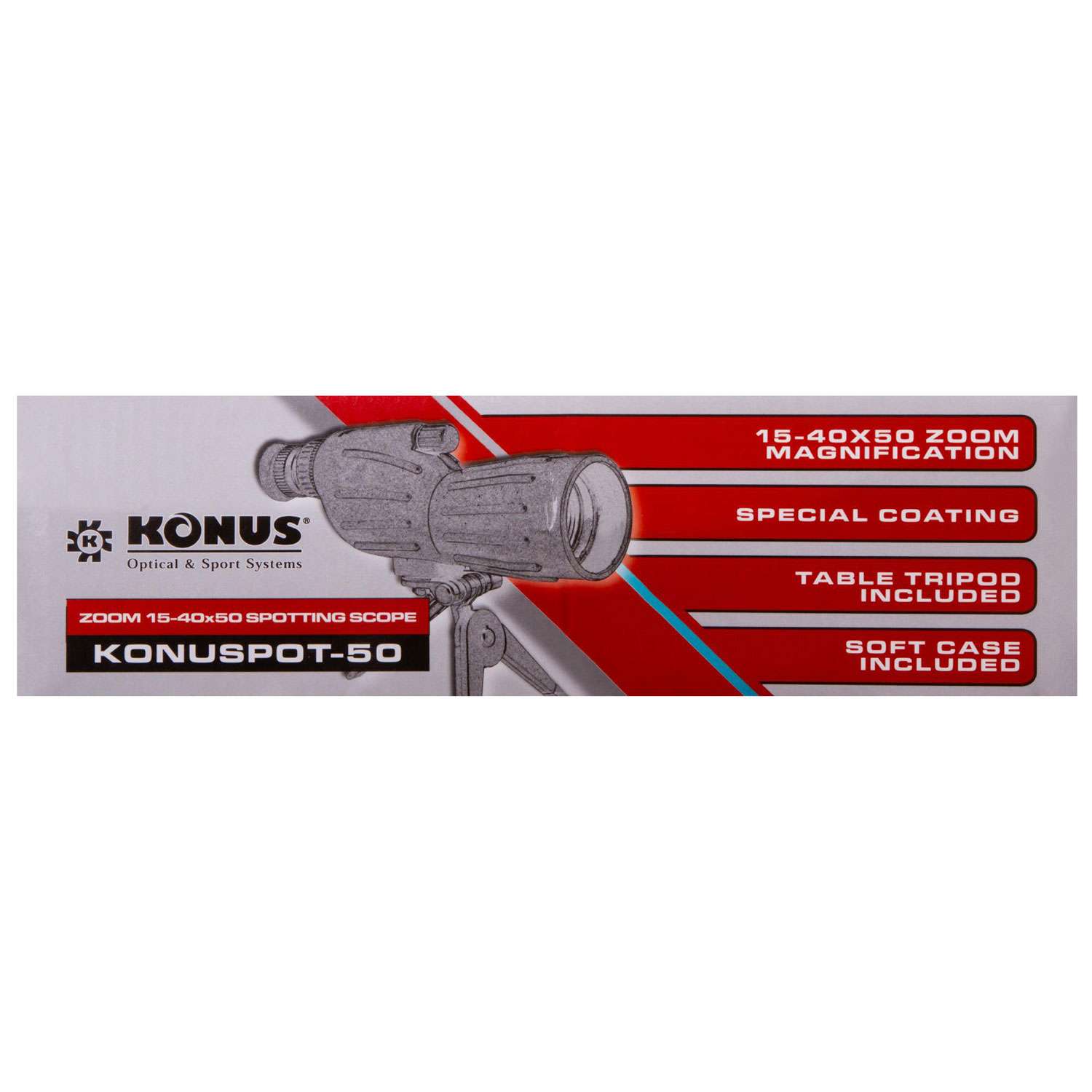 Зрительная труба Konus Konuspot-50 15–40x50 - фото 16