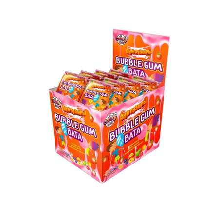 Жевательная резинка Fun Candy Lab ассорти вкусов Дуй пузырь! Bubble gum 24 шт по 5 грамм