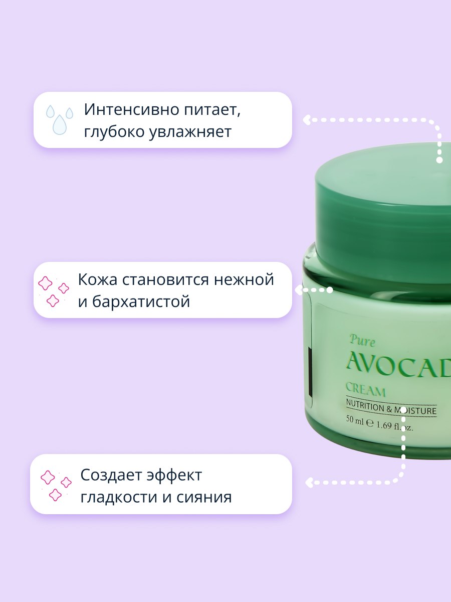 Крем для лица Esfolio Pure Avocado 50 мл - фото 3