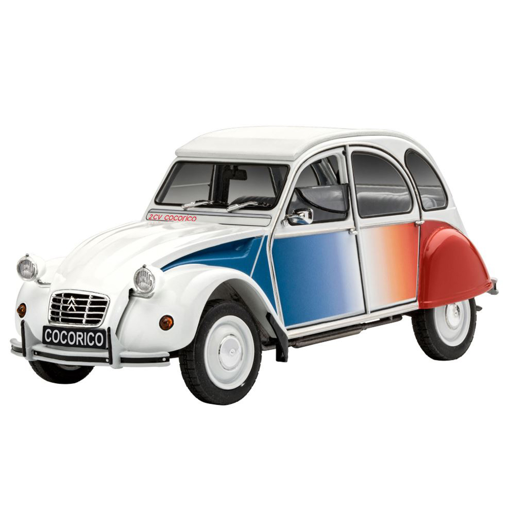 Сборная модель Revell Микролитражный автомобиль Citroen 2 CV Cocorico  купить по цене 5879 ₽ в интернет-магазине Детский мир