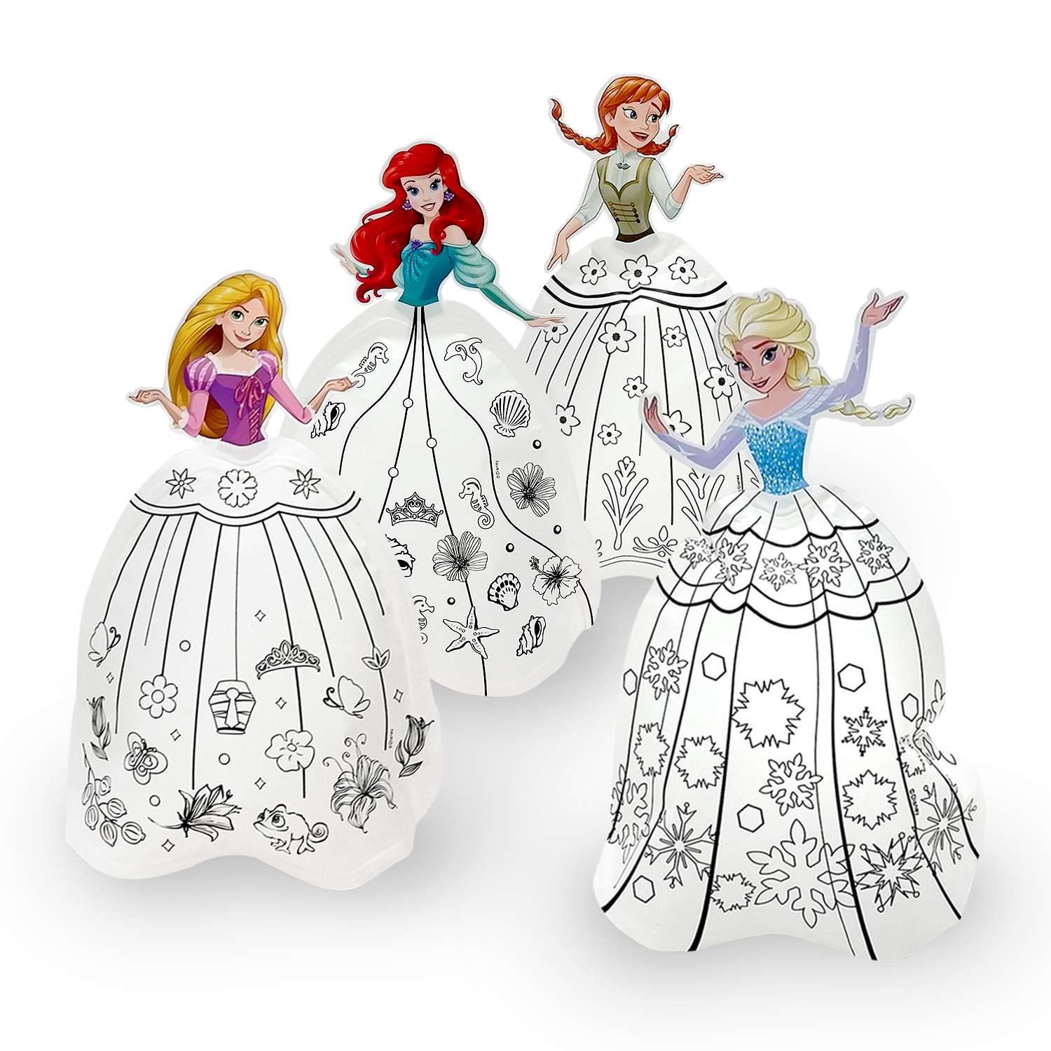 Набор для творчества Disney Princess Кукла-раскраска в ассортименте 67091 - фото 2