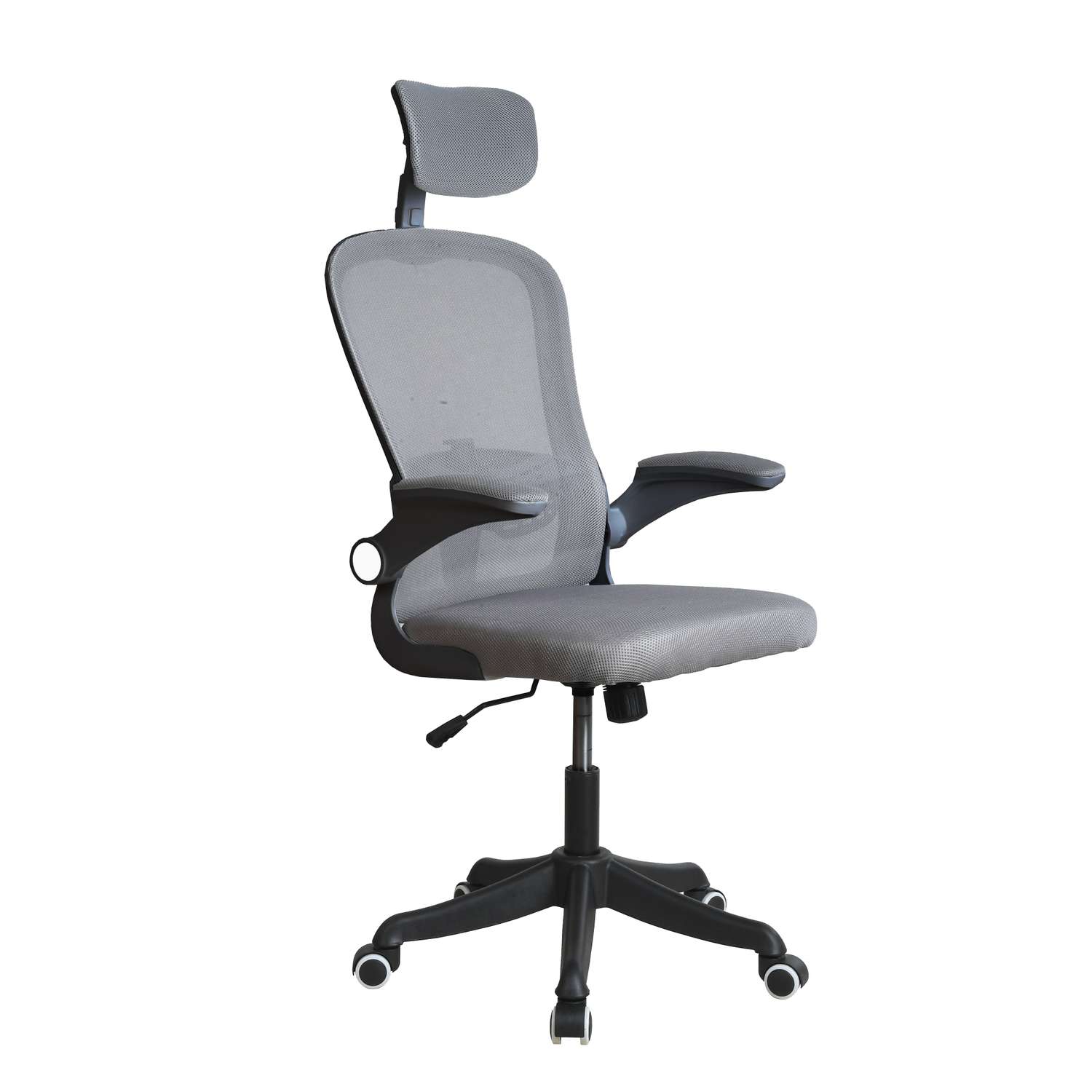 Компьютерное кресло GRAMBER серый С05 - фото 1