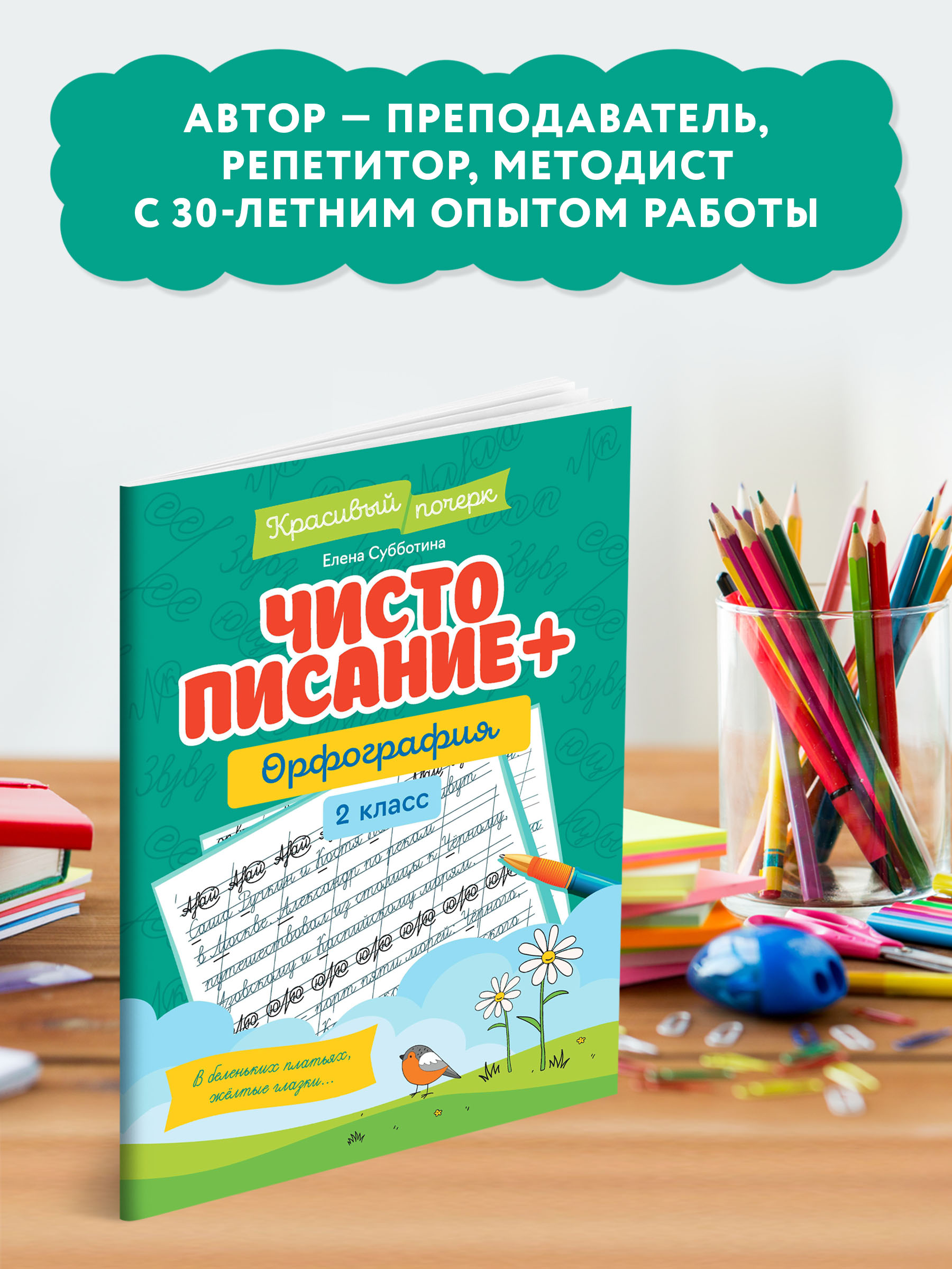 Книга Феникс Чистописание + орфография: 2 класс. Красивый почерк - фото 3