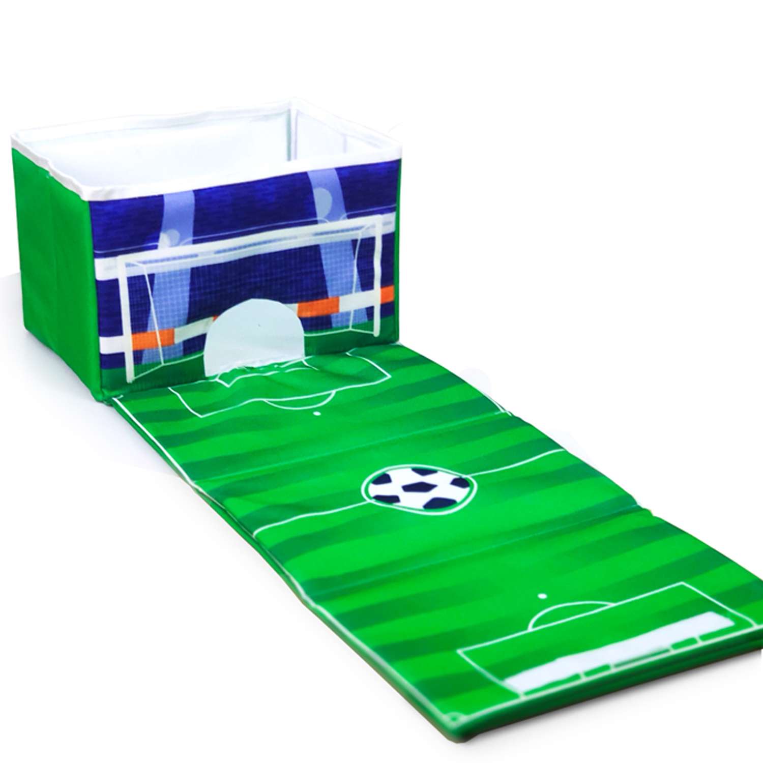 Корзина для игрушек Hotenok с ковриком Играем в футбол 25 л - фото 2