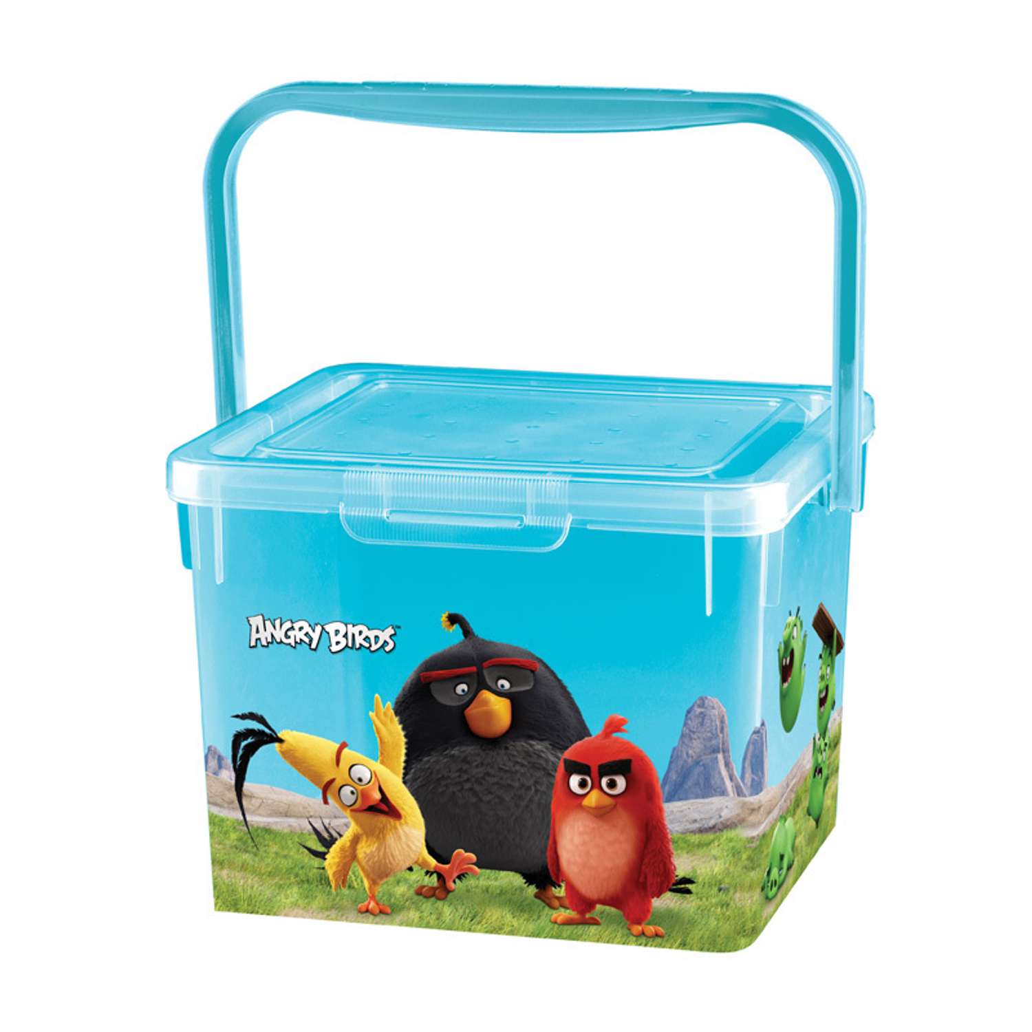 Контейнер для игрушек Пластишка Angry Birds в ассортименте - фото 1