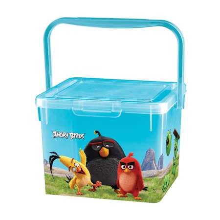 Контейнер для игрушек Пластишка Angry Birds в ассортименте