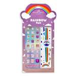 Детские накладные ногти и тату MIAMITATS Rainbow fun