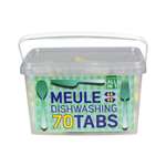 Таблетки для мытья посуды MEULE All in 1 в посудомоечной машине 70шт