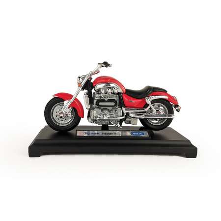 Мотоцикл WELLY 1:18 Triumph Rocket III красный