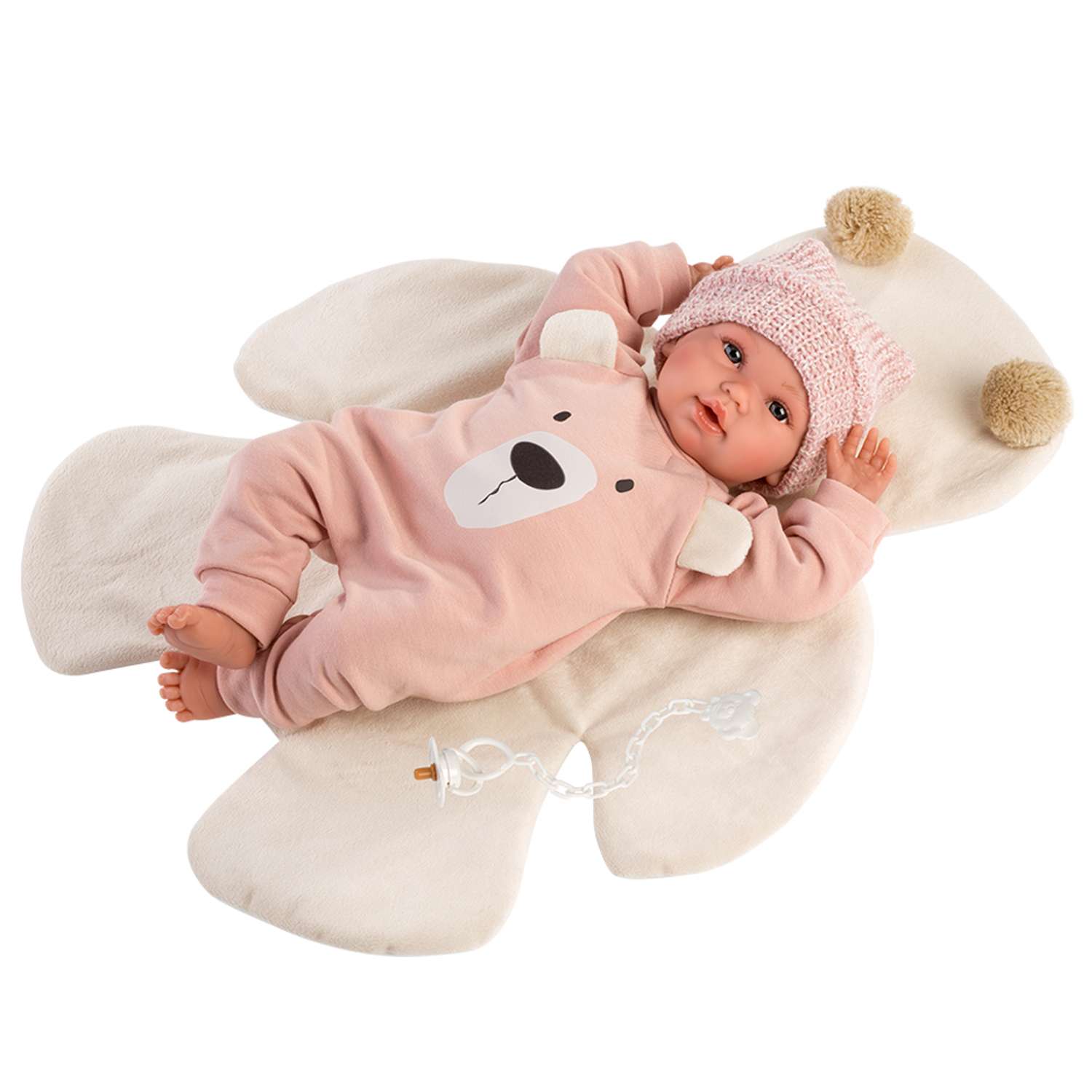 Кукла LLORENS младенец Осито 36 см в розовом со звуком L 63644 - фото 1