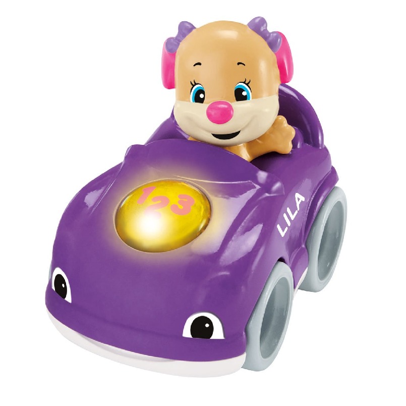 Друзья на гоночных машинках Fisher Price в ассортименте - фото 2