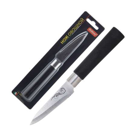 Нож для овощей Mallony MAL-07P 90 мм