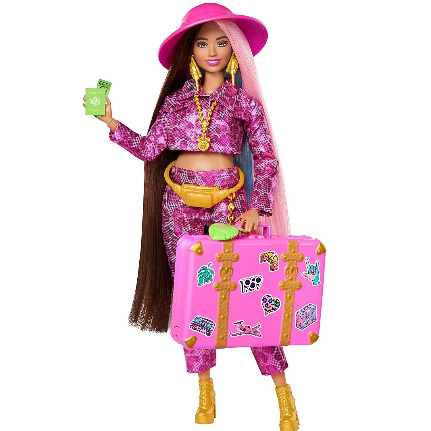 Barbie Extra Fly Safari Кукла Розовый