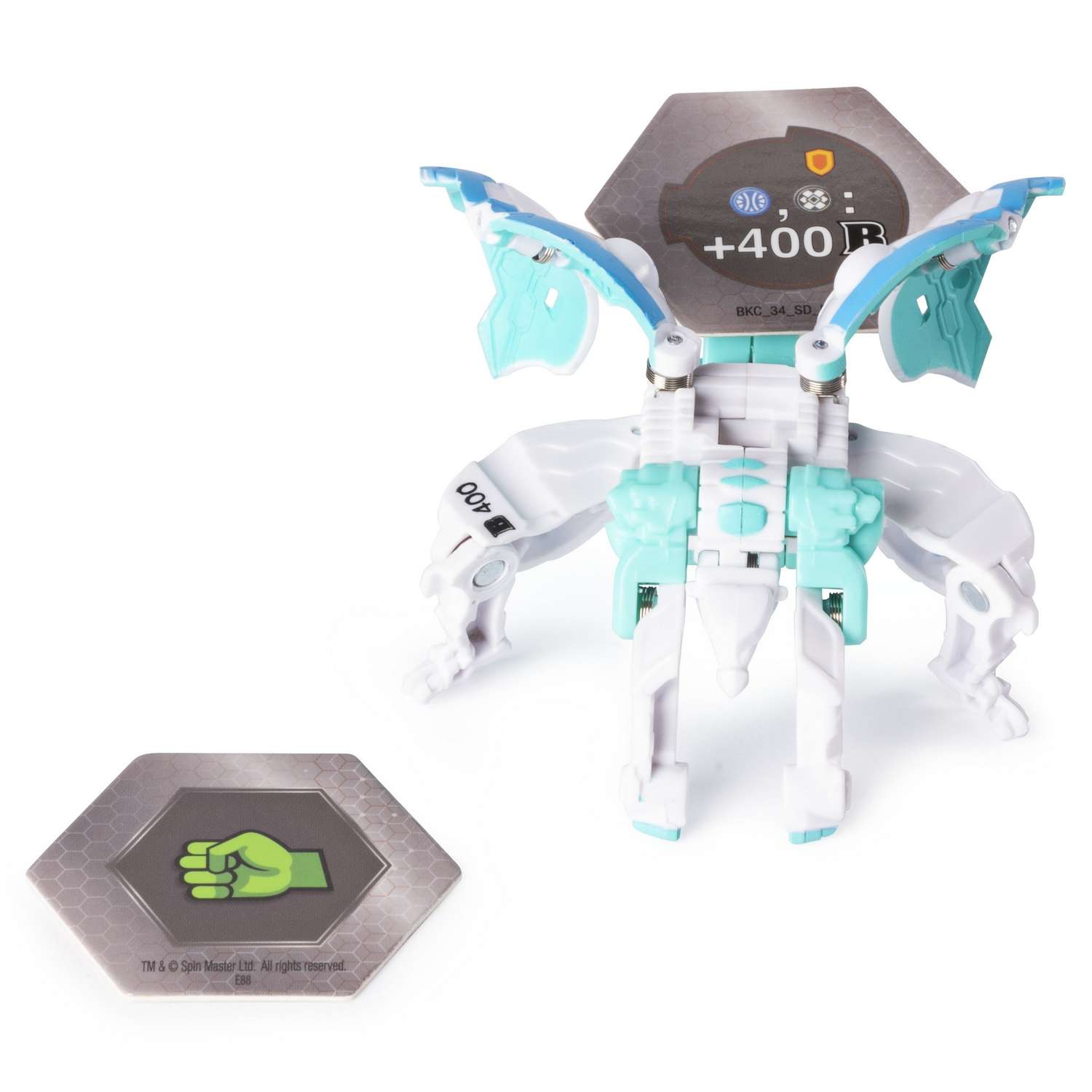 Фигурка-трансформер Bakugan Ультра Gargoyle White 6045146/20108452 - фото 1