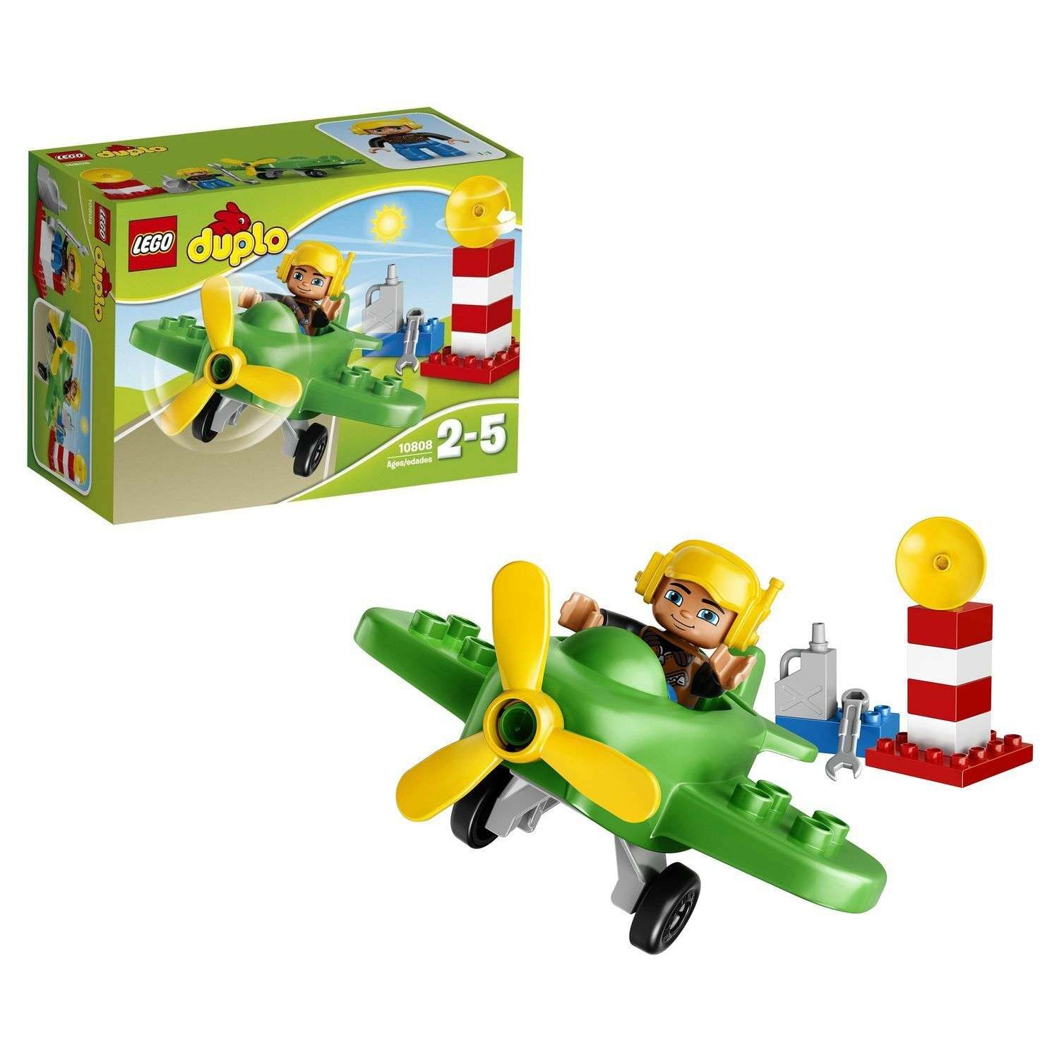 Конструктор LEGO DUPLO Town Маленький самолёт (10808) - фото 1
