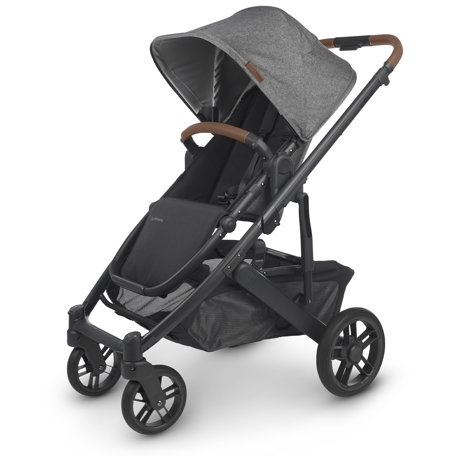 Коляска прогулочная UPPAbaby Cruz V2 Greyson Графитовый меланж - фото 1