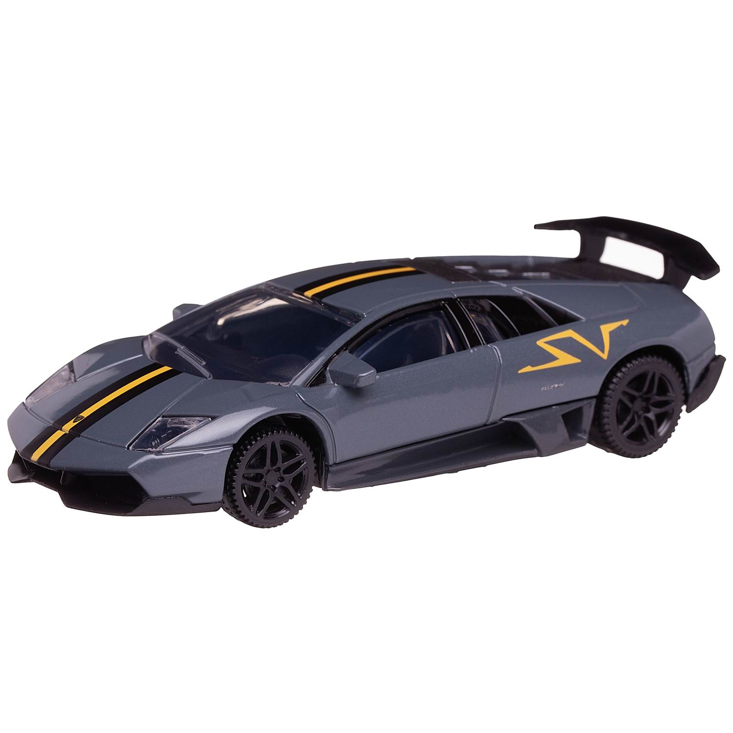 Автомобиль Rastar Lamborghini 1:43 без механизмов серый 39501GR - фото 1