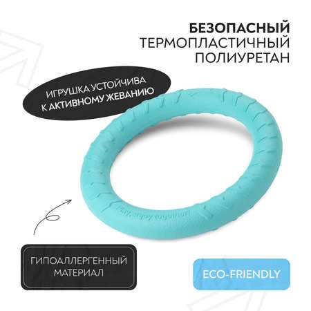 Игрушка для собак Mr.Kranch Кольцо диаметр 18см сиреневая