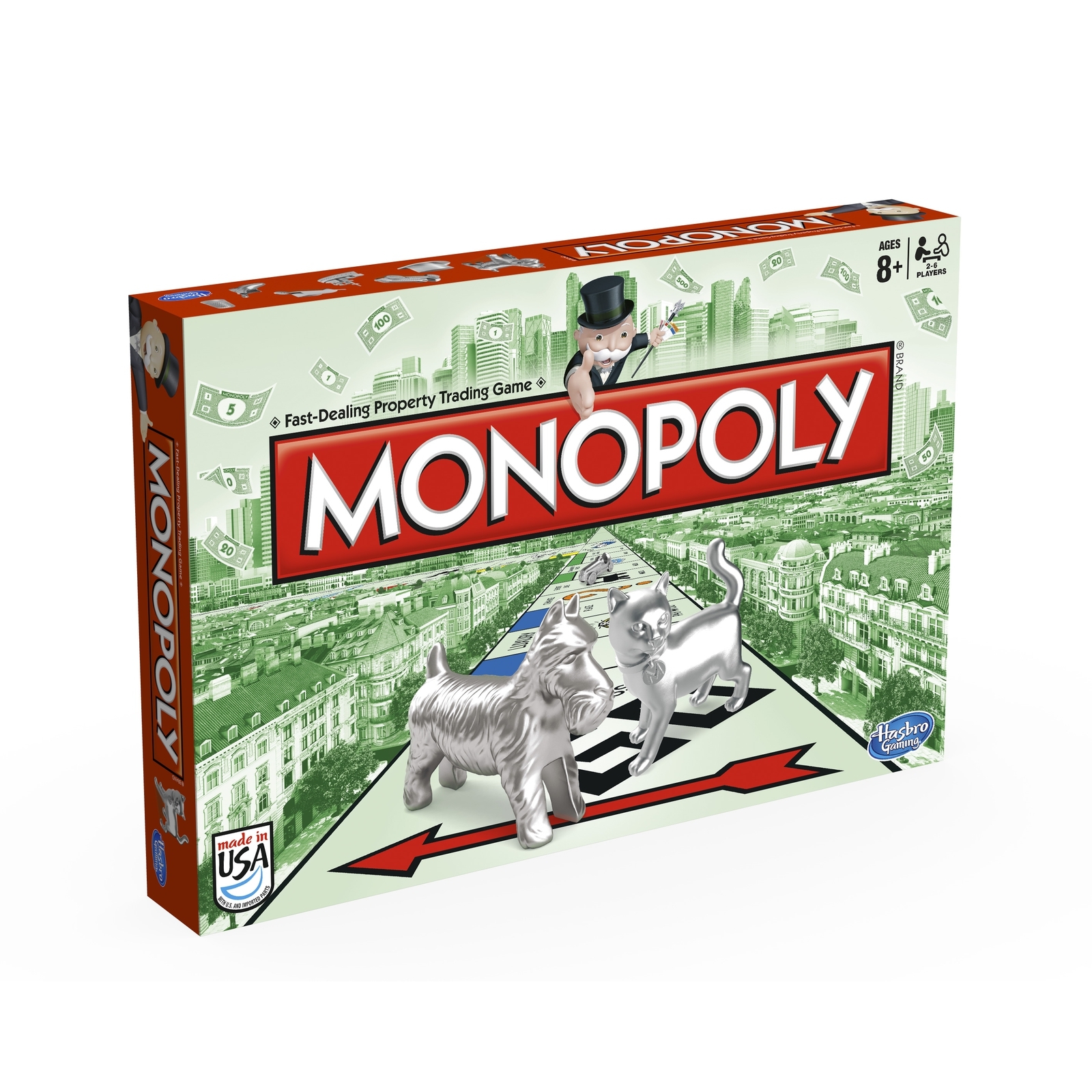 Настольная игра Monopoly Монополия классическая купить по цене 399 ₽ в  интернет-магазине Детский мир