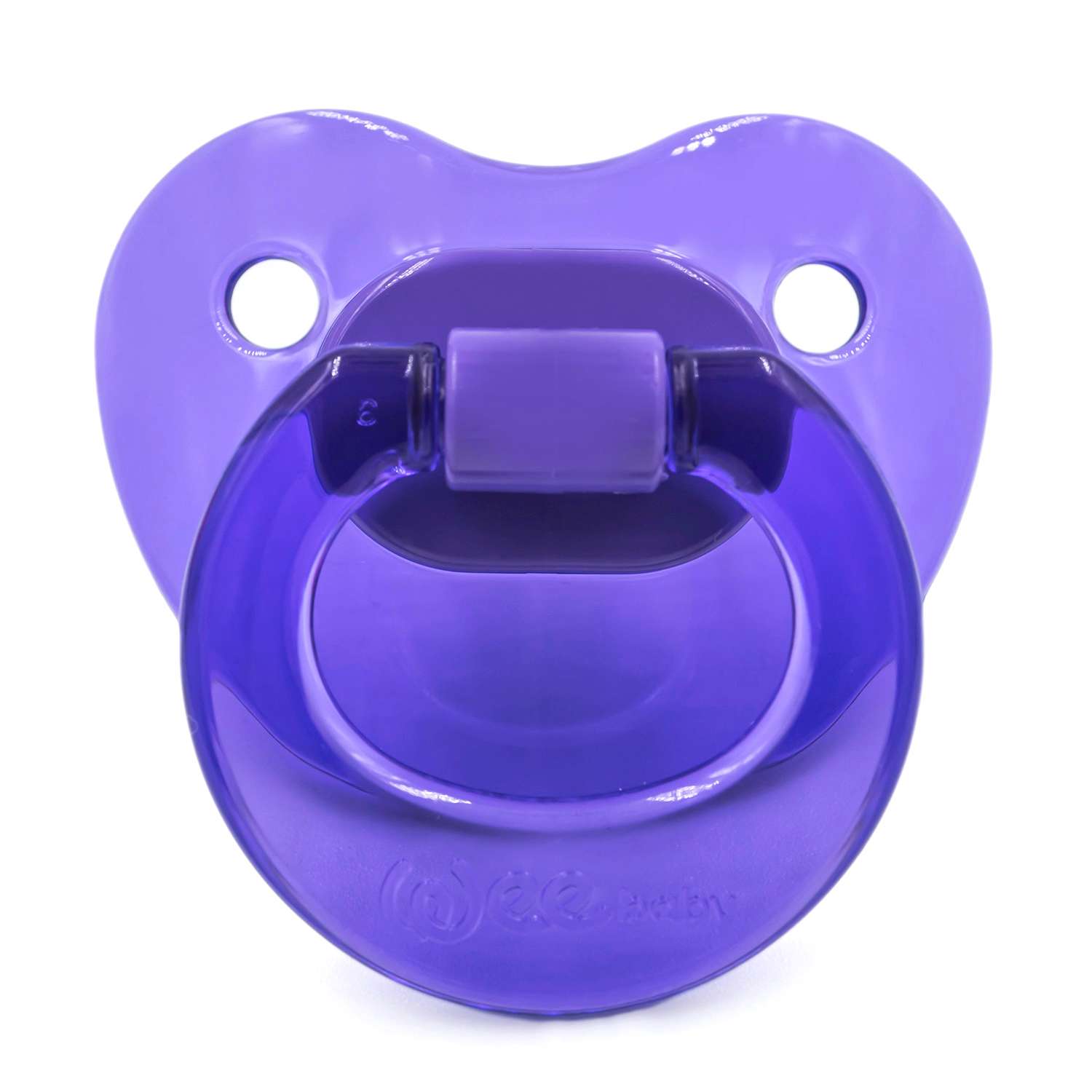 Пустышка WeeBaby Candy ортодонтическая с 18месяцев Фиолетовая - фото 1
