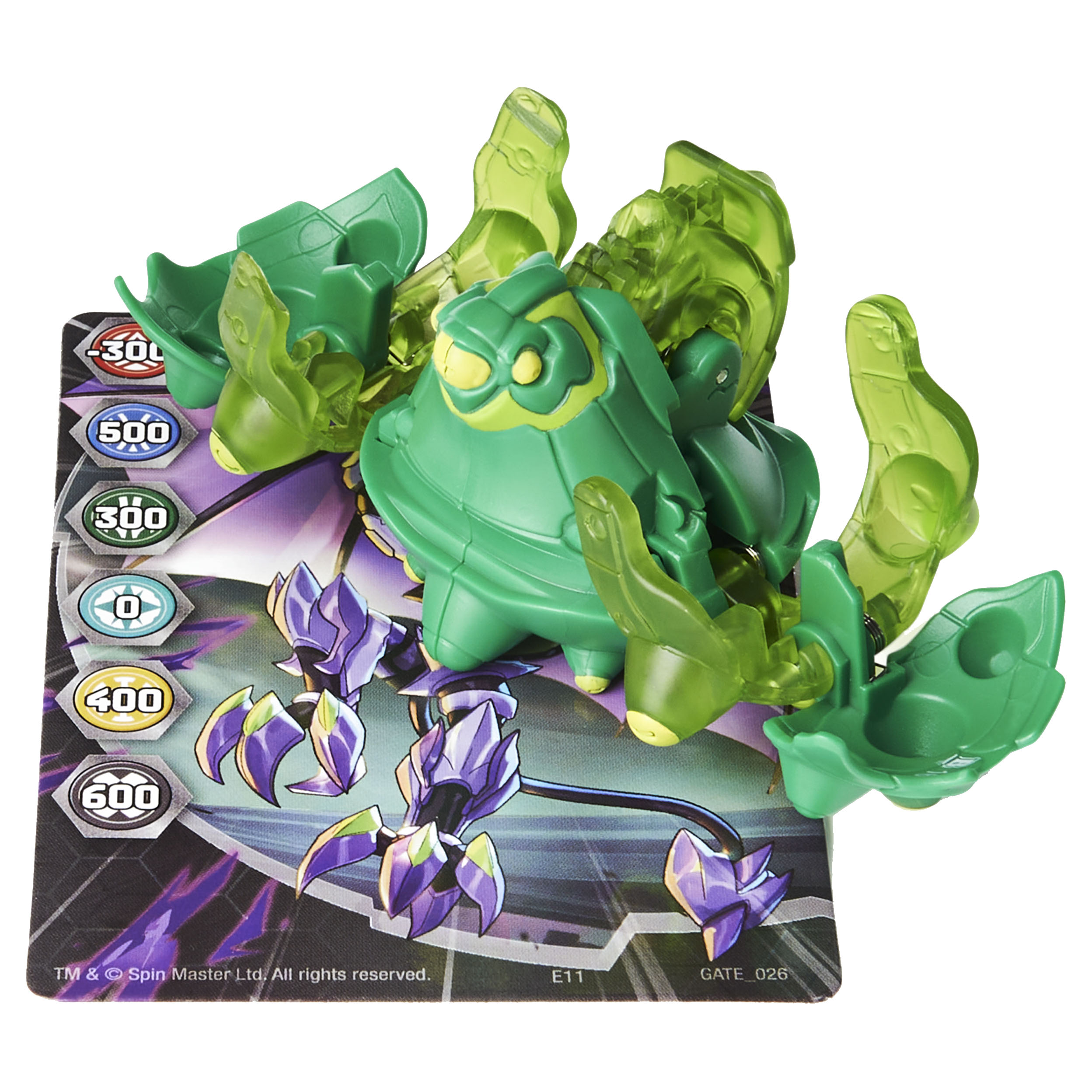 Фигурка-трансформер Bakugan Геоган S3 Shoggoth Green 6059850/20134832 - фото 2