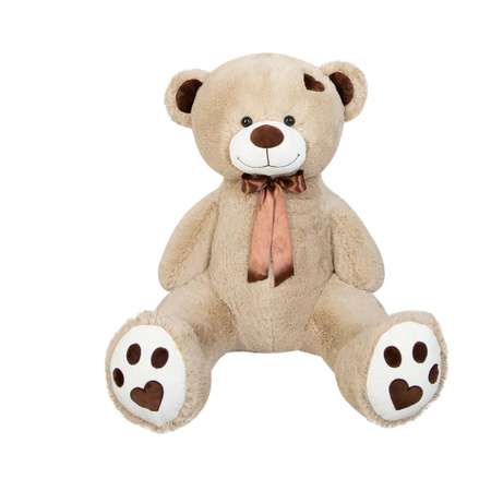 Мягкая игрушка Мягкие игрушки БелайТойс Плюшевый медведь Тони 150 см цвет кофейный