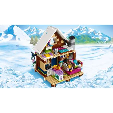 Конструктор LEGO Friends Горнолыжный курорт: шале блочный