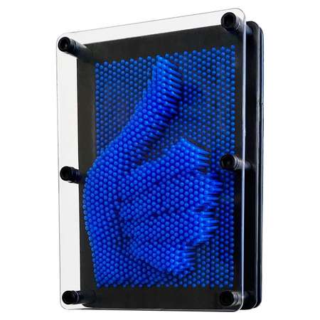 Игрушка-антистресс HitToy экспресс-скульптор Pinart Планшет 17 см синий