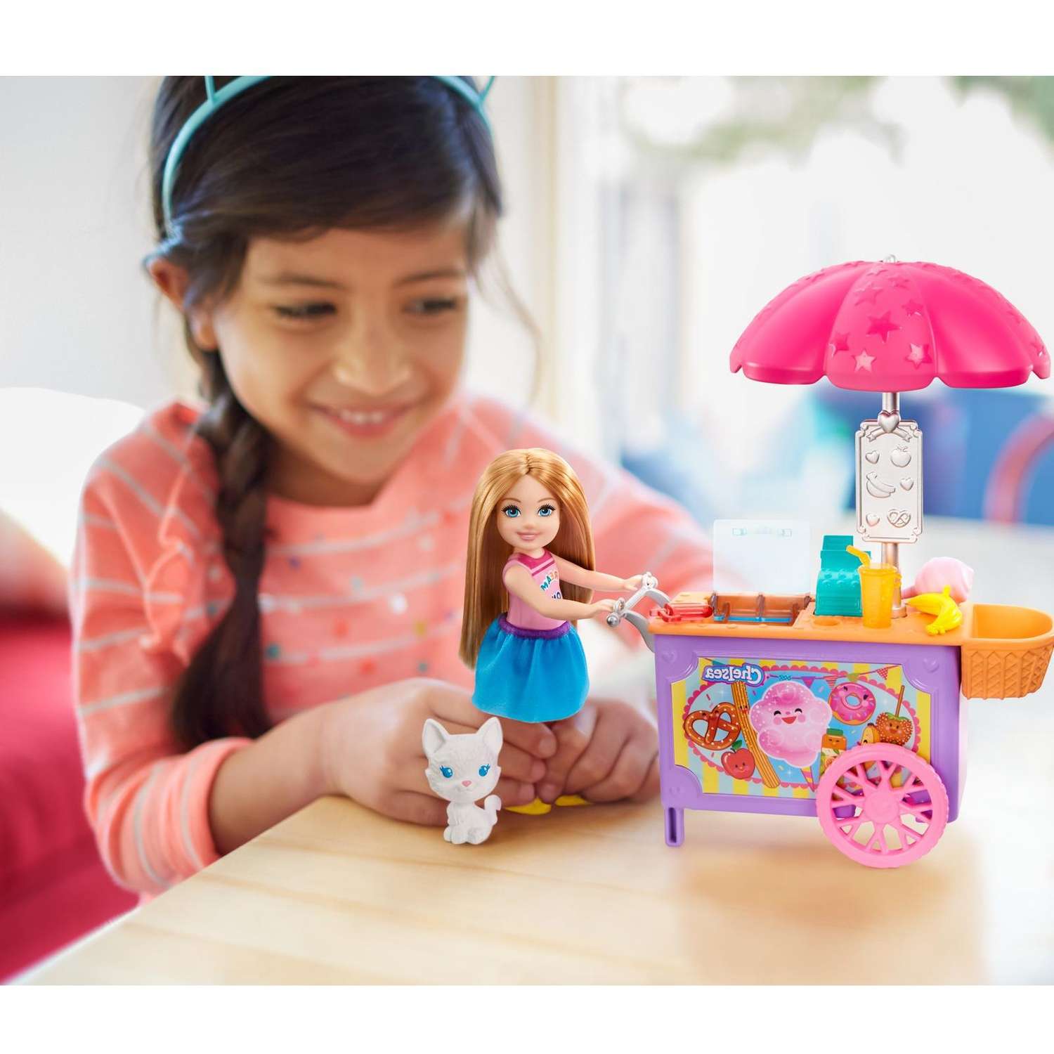 Набор игровой Barbie Челси Магазин Кафе с тележкой и аксессуарами GHV76 GHV76 - фото 9