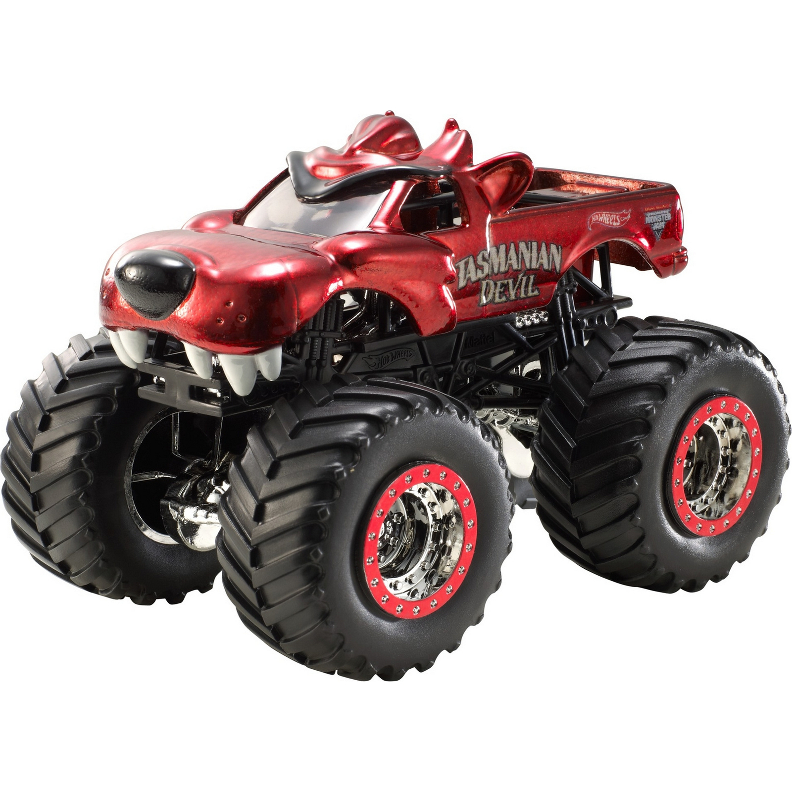 Машина Hot Wheels Monster Jam 1:64 Тасманский дьявол X1061 купить по цене  88 ₽ в интернет-магазине Детский мир