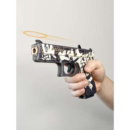 Резинкострел Arma.toys Пистолет Глок из игры CSGO в скине Пустынный повстанец