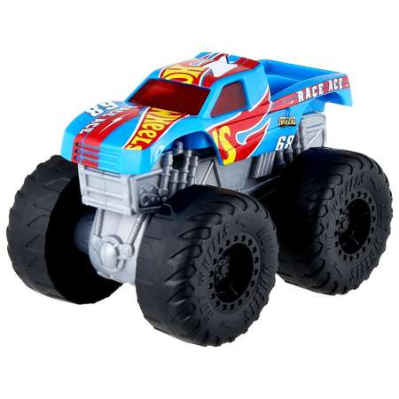 Машинка Hot Wheels Монстр-трак Ревущие вредители Рейс Эйс HDX63