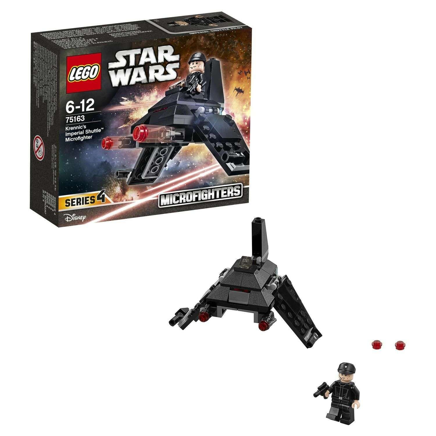 Конструктор LEGO Star Wars TM Микроистребитель «Имперский шаттл Кренника»™ (75163) - фото 1