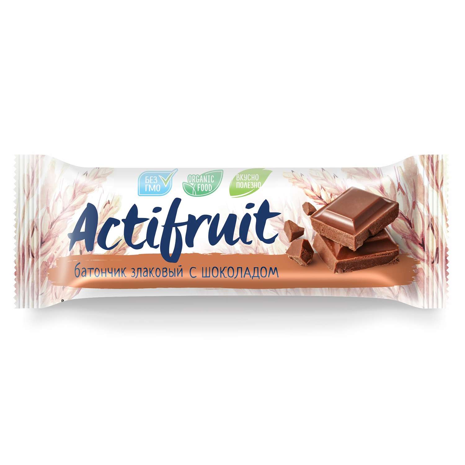 Батончик-мюсли Actifruit злаковый Шоколад 24г - фото 1