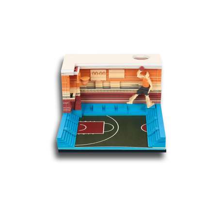 Блок для заметок 3D PROtect Баскетбольная площадка