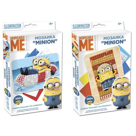 Мозаика ORIGAMI Minion Чудо-творчество 02277 в ассортименте